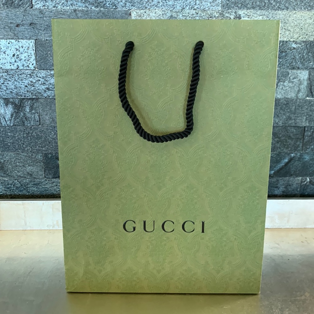 Authentic Gucci Paper Bag - Picture 1 of 3